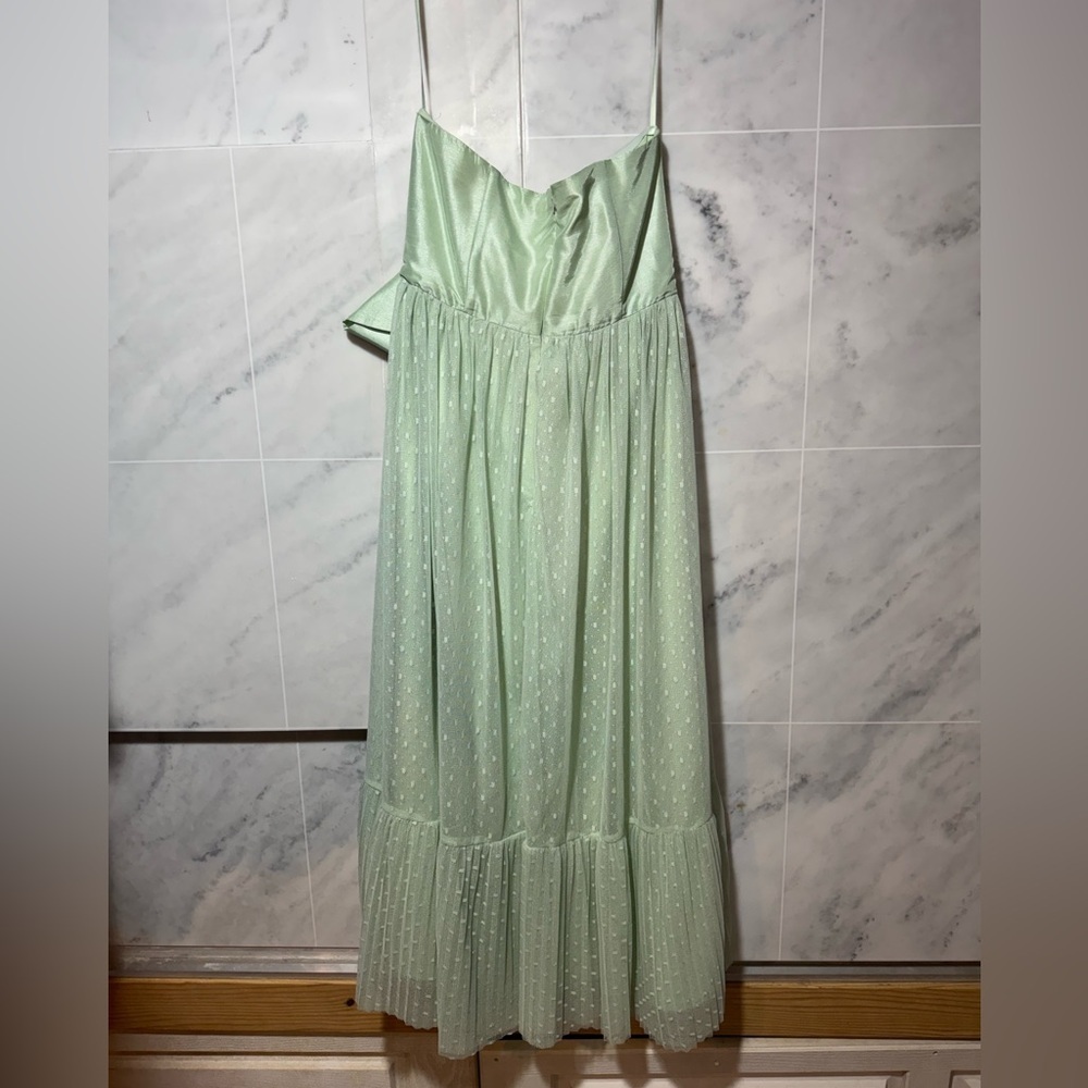 - 😊Anthropologie Hutch Tulle Bow-Tie Midi Dress size 10 - Picture 7 of 12